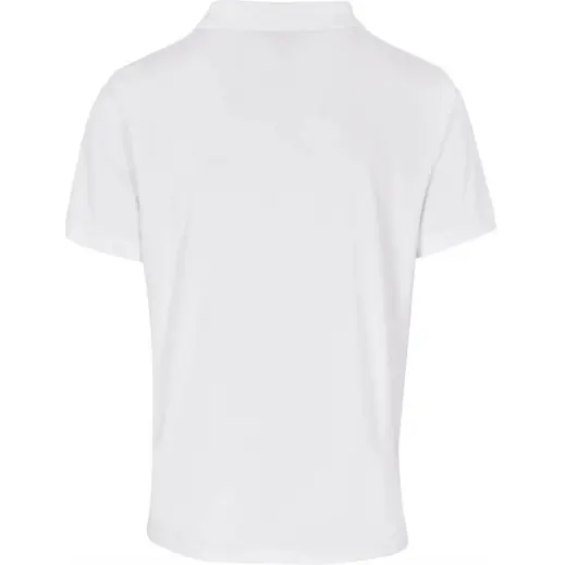 Mens Virtue Golf Shirt White Back